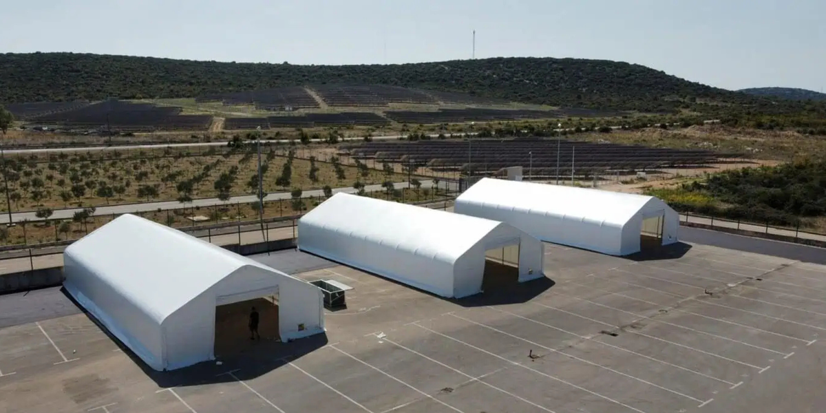 50ft Series Storage Shelters | Fabric Storage Buildings